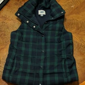 Plaid vest